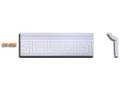 Плинтус потолочный инжекционный 2м Антарес 2Л-856 (50 шт/уп) НП
