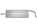 Плинтус потолочный инжекционный 2м Антарес 2Л-151 (18 шт/уп)