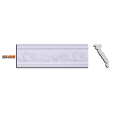 Плинтус потолочный инжекционный 2м Антарес 2Л-565 (70 шт/уп)