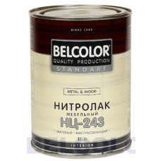 Лак НЦ-243 матовый Белколор (фасовка 0,7 кг)