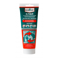 Клей полимерный Жидкие гвозди белый ECOLUX 200 мл (12)