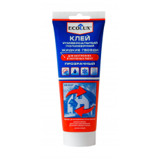 Клей полимерный Жидкие гвозди бесцветный ECOLUX 200 мл (12)