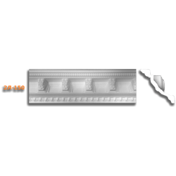 Плинтус потолочный инжекционный 2м Антарес 2Л-150 (12 шт/уп)