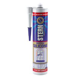 Герметик силиконовый универсальный прозрачный STERN 280 мл (24)