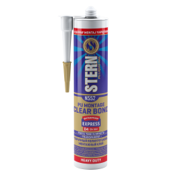 Жидкие гвозди монтажные полиуретановые прозрачные STERN 310 мл (24)