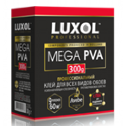 Клей обойный "LUXOL MEGA PVA" (Professional) 300 гр (18)