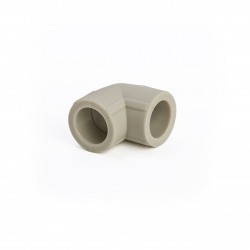 Угольник PPR 90° х 20 (Lammin) серый 450/90