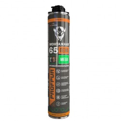 Пена монтажная Лето PROFPUR Mega 65 л 870мл PRO