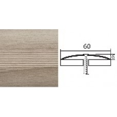 Широкий стык 60мм 0,9 дуб дымчатый