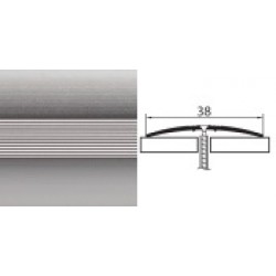 Стык 38 мм 0,9 алюминий