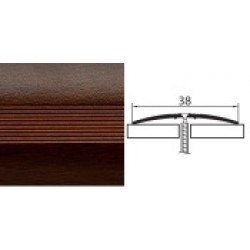 Стык 38 мм 0,9 венге