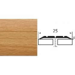 Узкий стык 25мм 1,35 бук натуральный