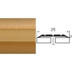 Узкий стык 25мм 1,35 золото