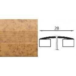 Универсальный стык 28 мм 0,9 пробка светлая