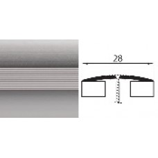 Универсальный стык 28 мм 1,8 алюминий