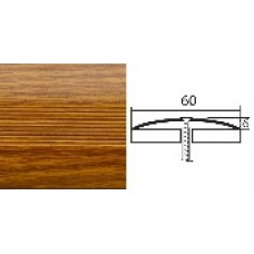 Широкий стык 60мм 1,35 дуб темный