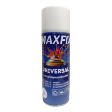 Аэрозольная краска MAXFIX 40 белая 400 мл (12)