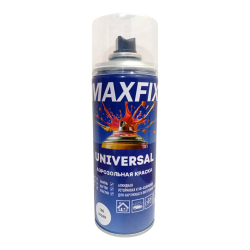 Аэрозольная краска MAXFIX 190 бесцветная 400 мл (12)