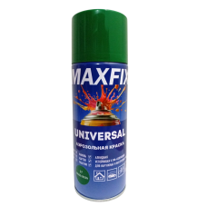 Аэрозольная краска MAXFIX 37 зелёная 400 мл (12)