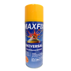 Аэрозольная краска MAXFIX 31 желтая 400 мл (12)
