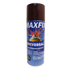 Аэрозольная краска MAXFIX 141 коричневая 400 мл (12)