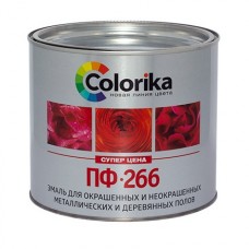 Эмаль ПФ-266 "Colorika" золотисто-коричневая 2,7 кг (6)