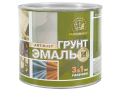 Грунт-эмаль (3в1) коричневая РадугаМалер 0,9 кг (6)