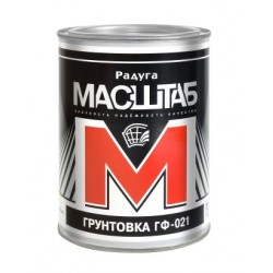 Грунтовка ГФ-021 МАСШТАБ Серая 0,8кг (14)