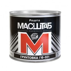 Грунтовка ГФ-021 МАСШТАБ Серая 2,6кг