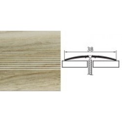 Стык 38 мм 1,8 дуб аляска