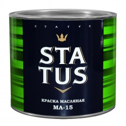 Краска МА-15 STATUS Желтая 2,6кг