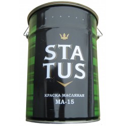 Краска МА-15 STATUS Желтая 5,5кг